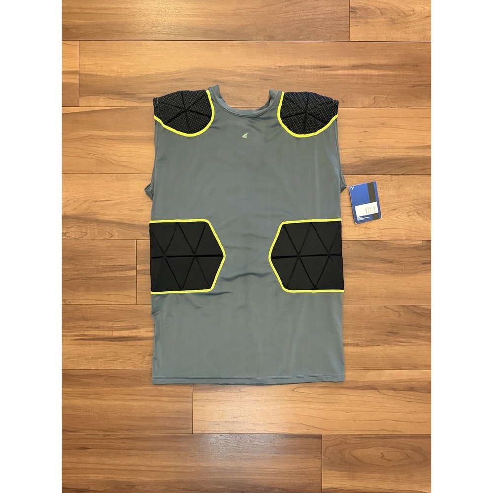 Champro Sports Tri-Flex Padded Compression Shirt Gray Tank Top Men's Size Large